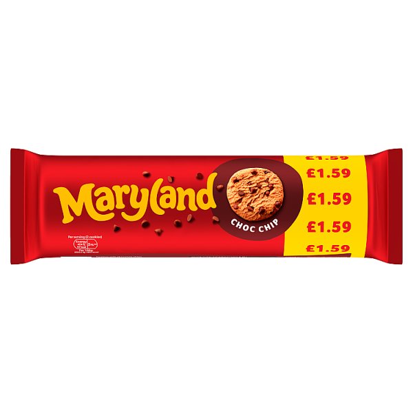 Maryland Chocolate Chip Cookies PMP £1.59 200g
