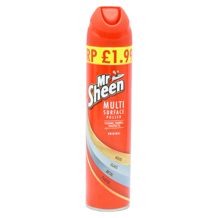 Mr Sheen Aerosol Original PMP £1.99 250ml