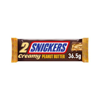 Snickers Creamy Peanut Nut Butter Chocolate Duo Bar 36.5g