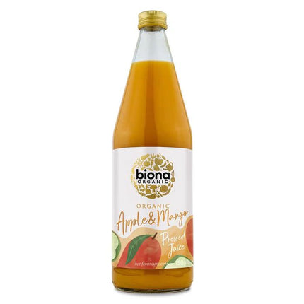 Biona Organic Apple And Mango Juice (Apple 75%, Mango 25%) 750ml