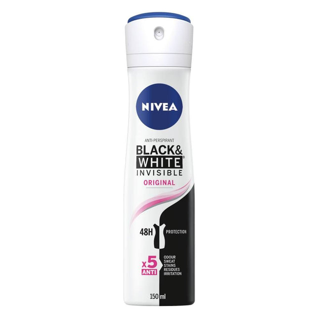Nivea Female Deo 150ml Black & White