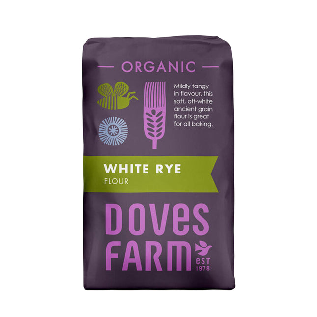 Doves Farm Organic White Rye Flour 1kg