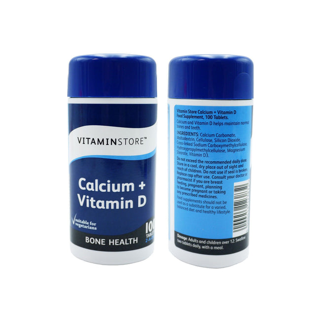 Vitamin Store Calcium & D 400Mg Tablets 100s