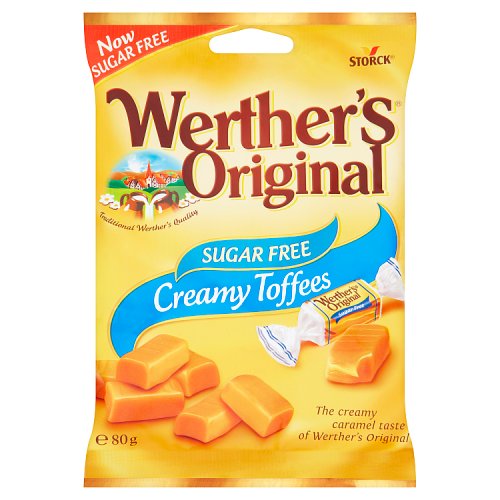Storck Creamy Toffees Sugar Free Bag 80g