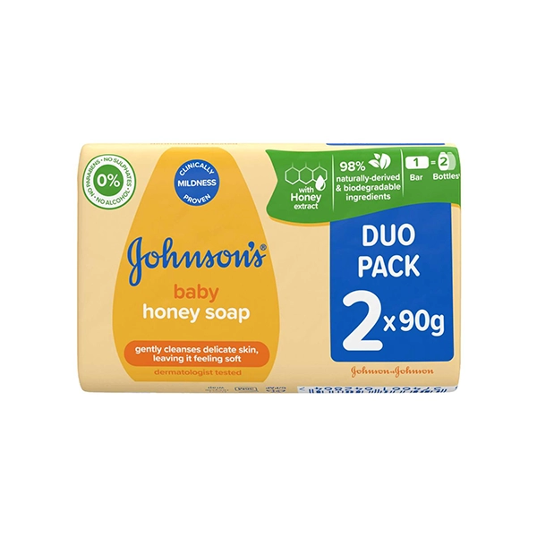 Johnson's Baby Honey Soap Duo 2x90g