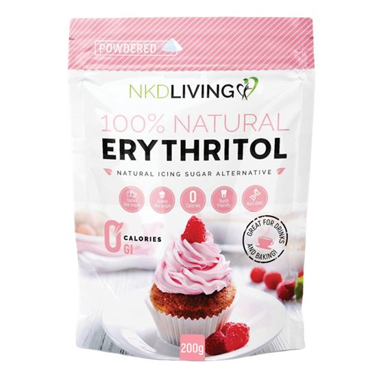 NKD Living Erythritol Powdered 200g
