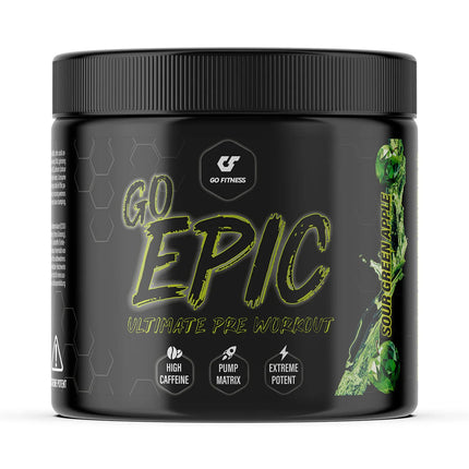 GoFitness Nutrition - GO EPIC - Sour Green Apple