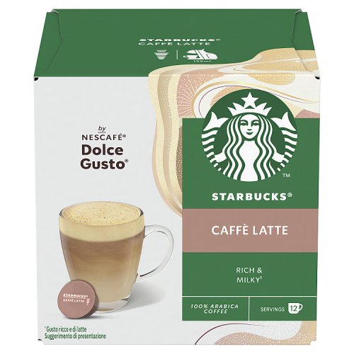 Starbucks Caffè Latte 12 Capsules 121.2g