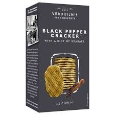 Verdijn's Fine Biscuits Crackers Wth Blckpepper/Sslt 75G
