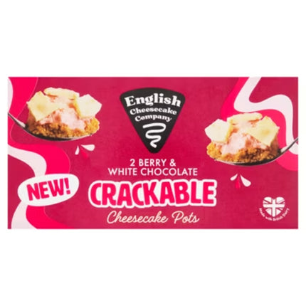 English Cheesecake Company Berry Crackable Cheesecake 2X90G