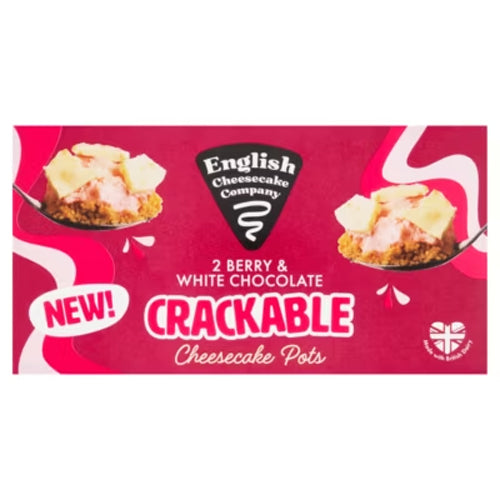 English Cheesecake Company Berry Crackable Cheesecake 2X90G