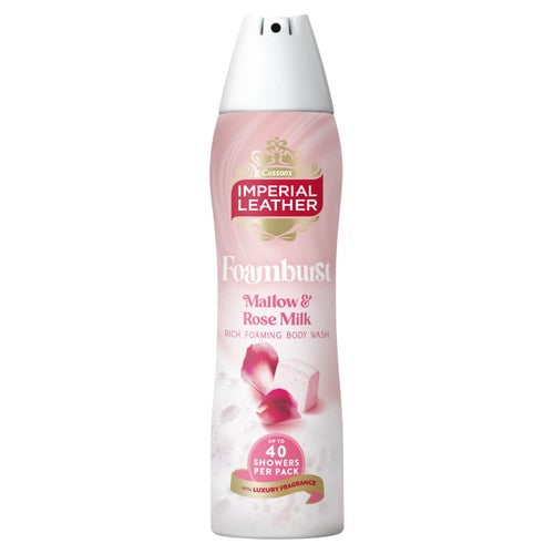 Imperial Leather Foamburst 200ml Pampering Mallow Cherry