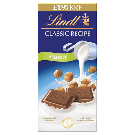 Lindt Classic Recipe Hazelnut PMP 100g