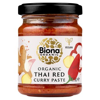 Biona Organic Thai Red Curry Paste 125g