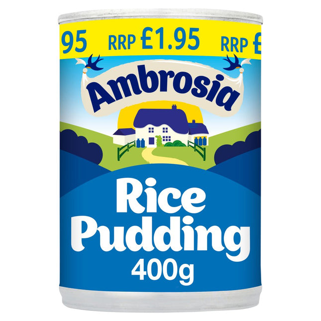 Ambrosia Standard Rice Pudd PMP £1.95 400g