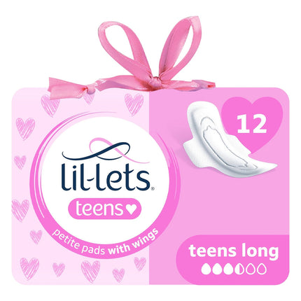 Lil-Lets Teen Towels Long 12pk