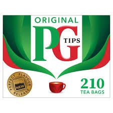 PG Tips 210s Bags Original 609g