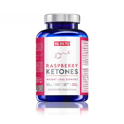 BeKeto Raspberry Ketones 120 Caspules