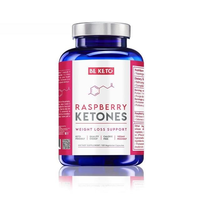BeKeto Raspberry Ketones 120 Caspules