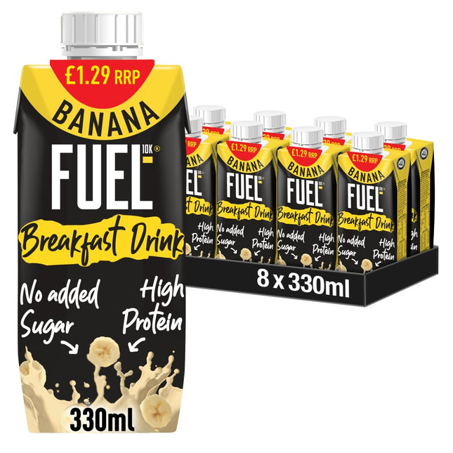 Fuel10K Banana Drink PMP £1.29 330ml