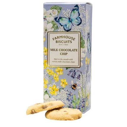 Farmhouse Biscuits English Garden Milk Choc Chip Carton 150g