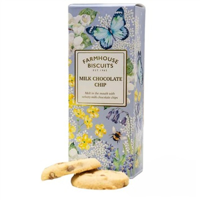 Farmhouse Biscuits English Garden Milk Choc Chip Carton 150g