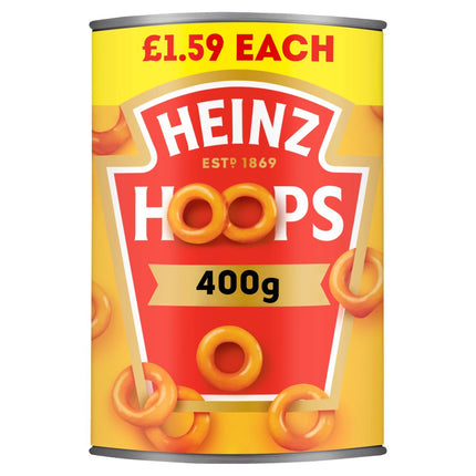 Heinz Hoops PMP £1.59 400g