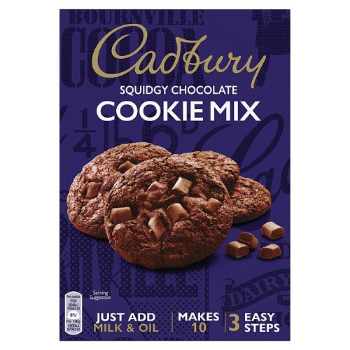 Cadbury Cad Squidgy Chocolate Cookie Mix 265g