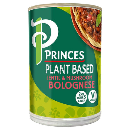 Princes Plant Based Lenitl & Mushroom Bolognese 392G