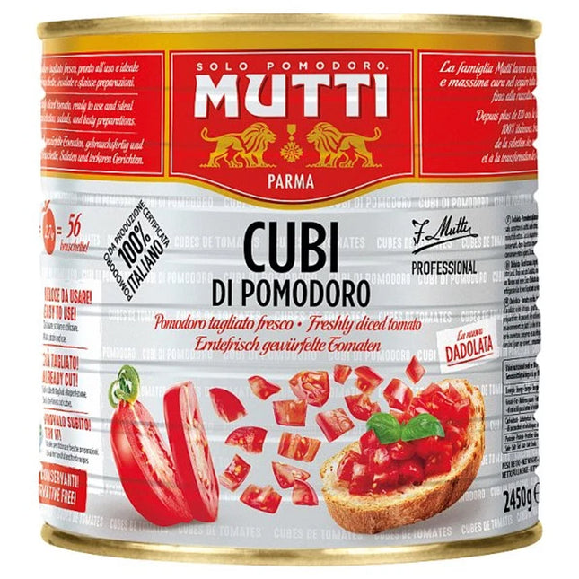 Mutti Diced Tomatoes 'Cubi' 2.5kg