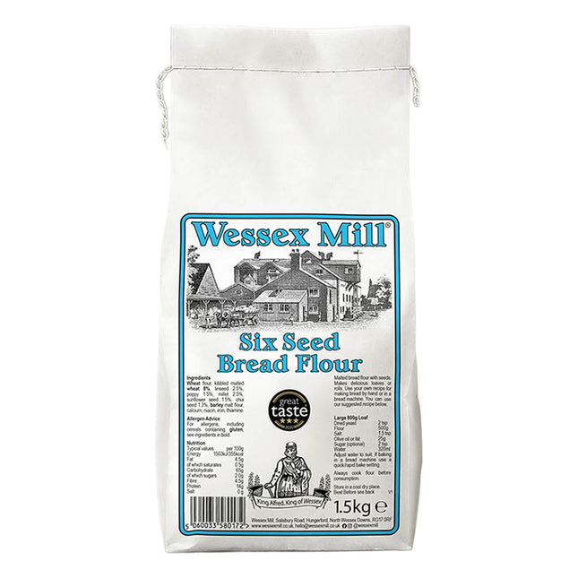 Wessex Mill Conventional Six Seed Bread Flour 1.5kg
