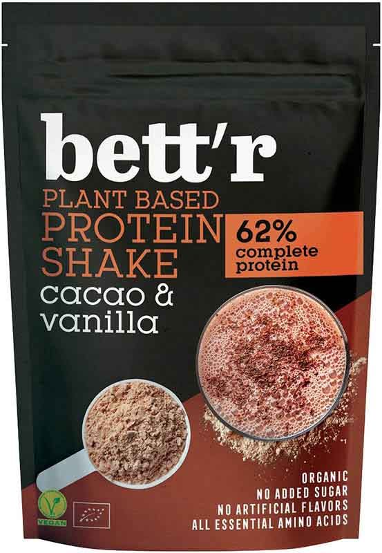 Bett'r Protein Shake Cacao and Vanilla 500g