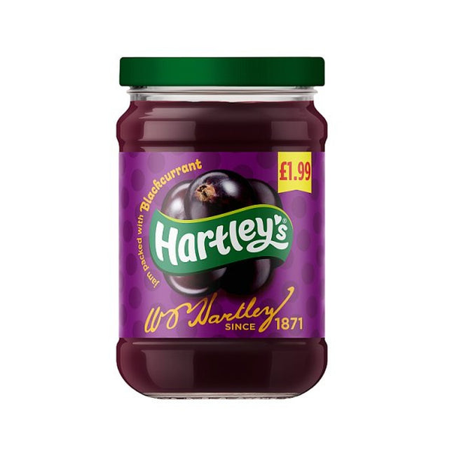 Hartleys Blackcurrant Jam Pm£1.99 300G