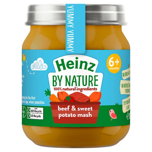 Heinz Beef Sweet Potato Mash 120g