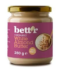 Bett'r Organic White Almond Butter 250g