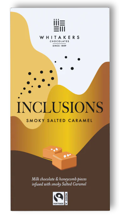 Whitakers Chocolate Whitakers Milk Smoky Salted Caramel 90g