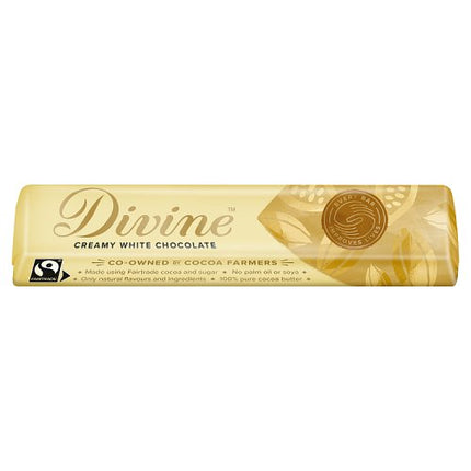 Divine Chocolate White Chocolate 35g