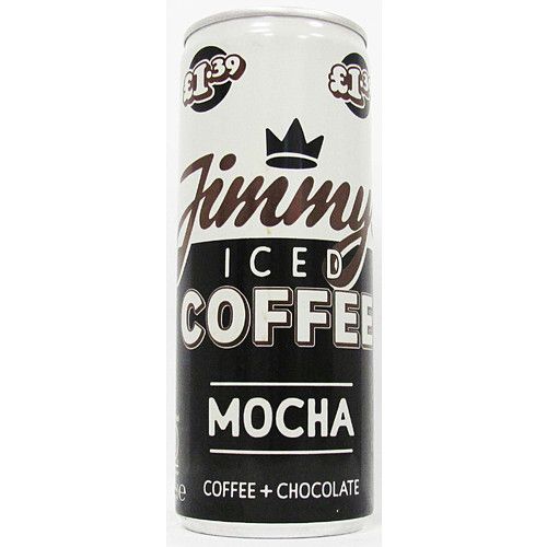 Jimmy's Iced Coffee Jimmys Iced Coffee Mocha PMP £1.39 Can 250ml
