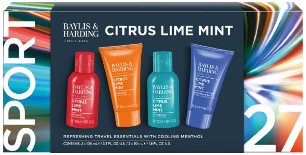 Citrus, Lime & Mint Men'S Refreshing Travel Essentials Gift Set 670g