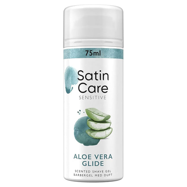 Venus Satin Care Aloe Vera Glide Shave Gel - 75ml