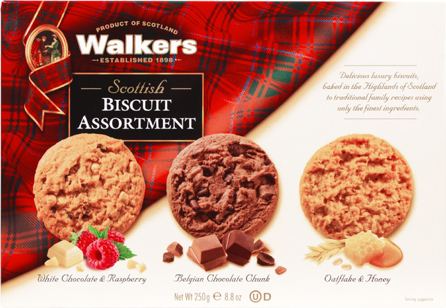 Walkers Assorted Biscuits 250g