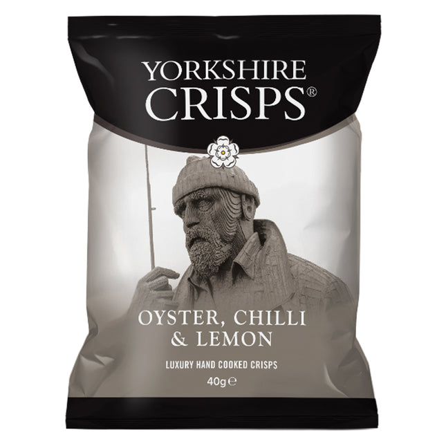Yorkshire Crisps Oyster, Chilli & Lemon 40g