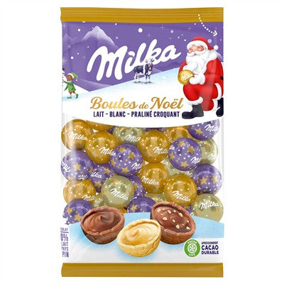Milka Christmas Baubles Mix 264G
