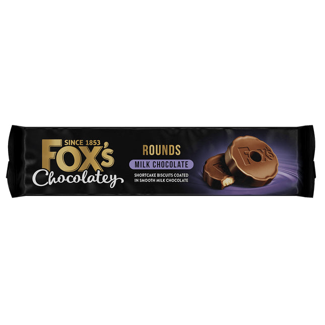 Fox's Chocolatey Milk Chocolate Rounds 117g