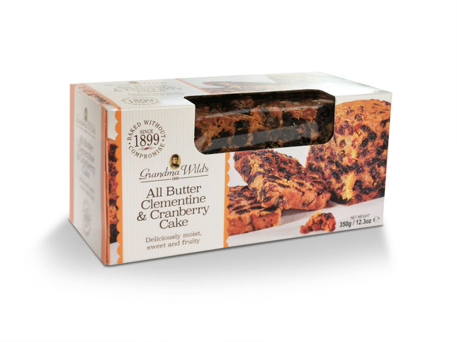 Grandma Wild's All Butter Clementine & Cranberry Cake