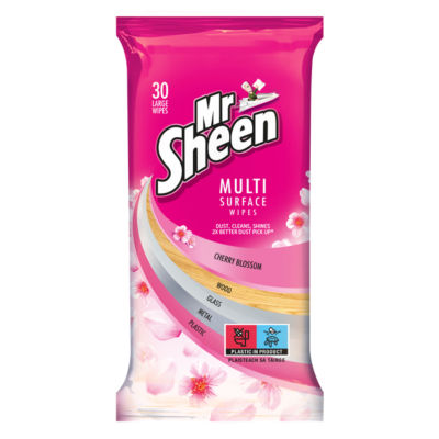 Mr Sheen Cherry Blossom Wipes