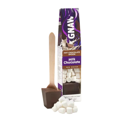 Gnaw Hot Chocolate Shots Spoon Milk Chocolate 40g