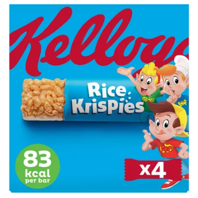 Kellogg's Rice Krispies Breakfast Cereal Bars 20g