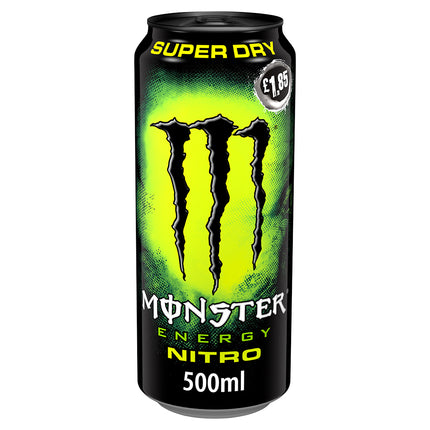 Monster Energy Drink Nitro Super Dry PMP £1.85 500ml