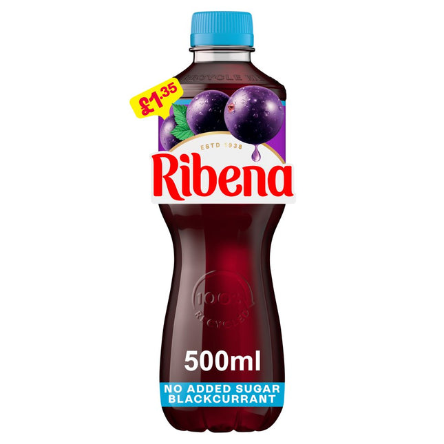 Ribena Blackcurrant Light PMP £1.35 500ML